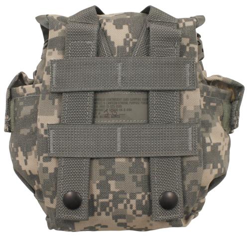 US Feldflaschenbezug, 1 Qt, AT-digi., Molle II, gebr.