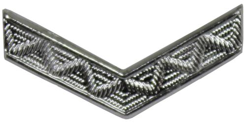 CZ/SK Metallabzeichen, silber, "Militärakademie Typ II",neuw.