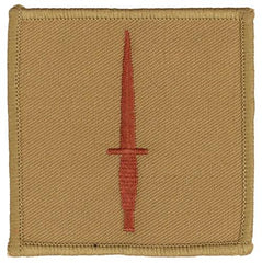Brit. Stickabzeichen, khaki, "ROYAL NAVY COMMANDO", neuw.