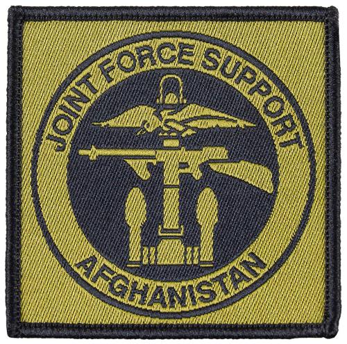 Aufnäher, JOINT FORCE SUPPORT AFGHANISTAN, neuw.