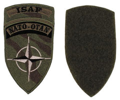 Klettabzeichen, "ISAF", NATO-OTAN, neuw.
