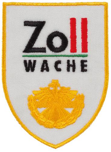 Österr. Stickabzeichen, "Zoll Wache", Typ II, neuw.