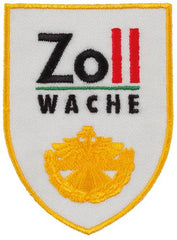 Österr. Stickabzeichen, "Zoll Wache", Typ II, neuw.
