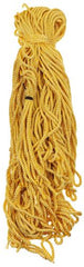 Brit. Paradeschnur, gelb, 4 mm x 8 m, 10er Pack, neuw.