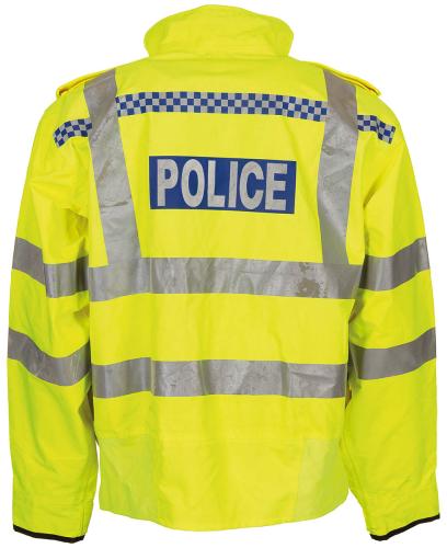 Brit. Signalblouson, gelb, gebr.