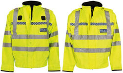 Brit. Signalblouson, gelb, gebr.