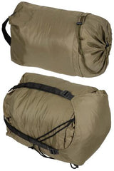 CZ Schlafsack, Winter, oliv/orange, gebr.
