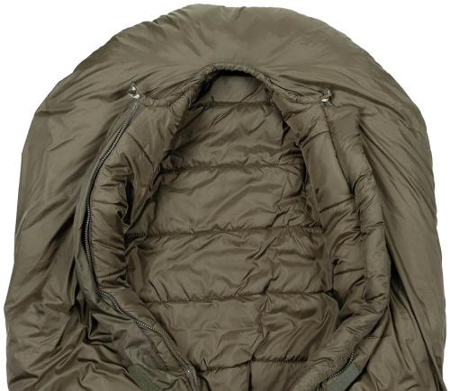 Mumienschlafsack, "3 Seasons", oliv, 2-lagige Füllung