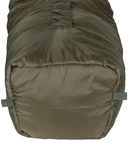 Mumienschlafsack, "3 Seasons", oliv, 2-lagige Füllung
