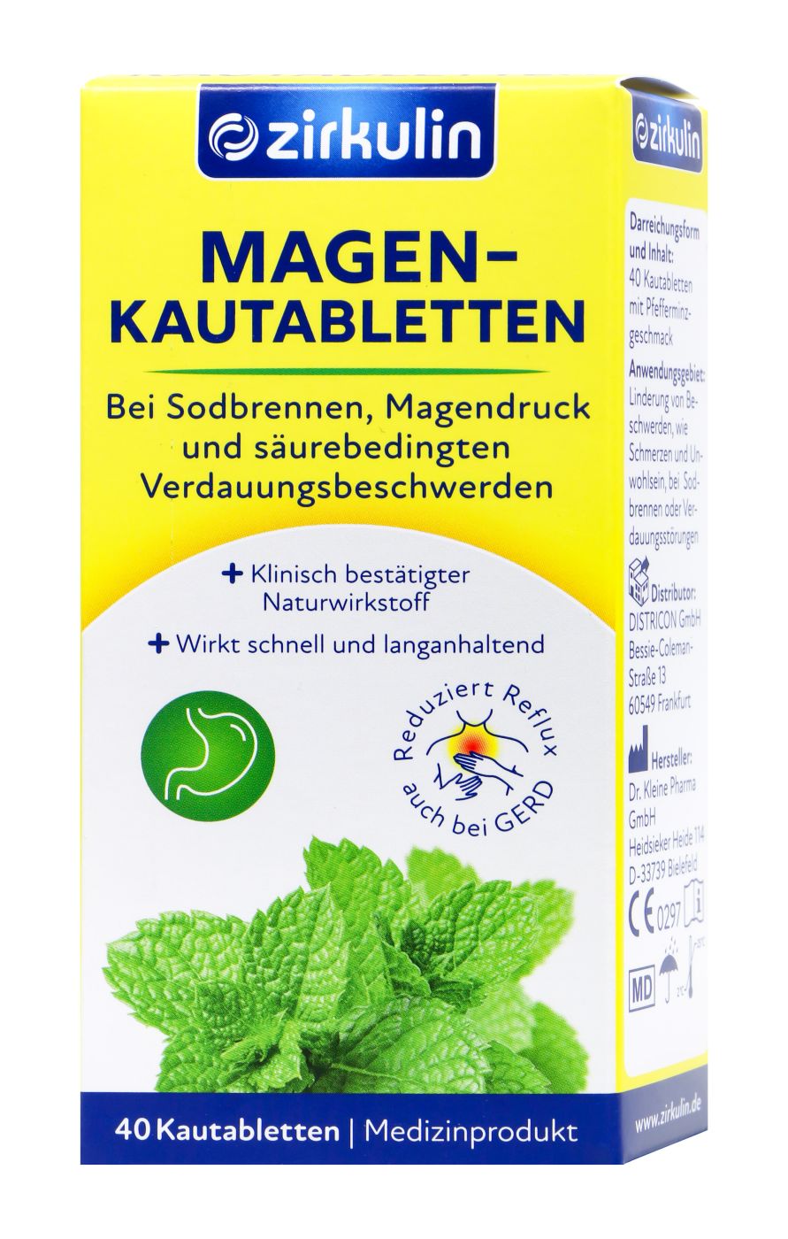 Zirkulin Magen-Kautabletten, 40 er