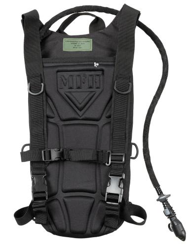 Trinkrucksack, mit TPU-Beutel, "Extreme", 2,5 l, schwarz