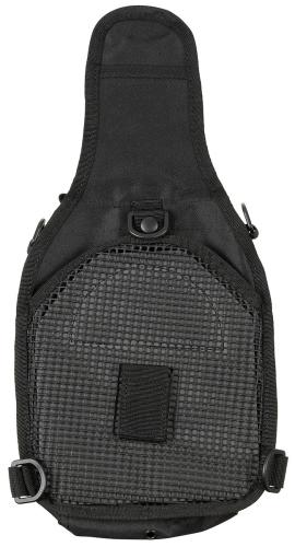 Schulter-Umhängetasche, "MOLLE", schwarz
