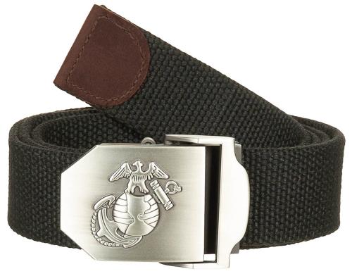 USMC Gürtel, schwarz, ca. 4 cm