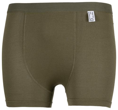 Österr. Unterhose, "Löffler", kurz, oliv, gebr.
