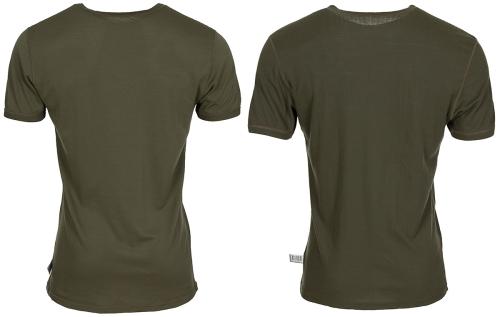 Österr. Funktionsshirt, "Löffler", oliv, gebr.