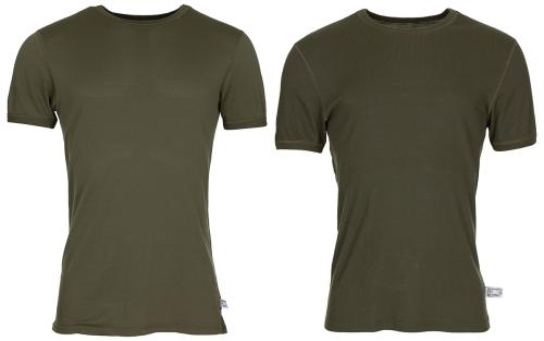 Österr. Funktionsshirt, "Löffler", oliv, gebr.
