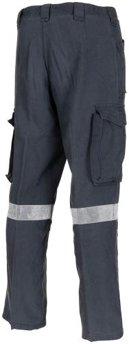 Österr. Feuerwehrhose, blau, gebr.