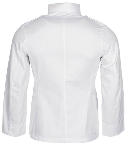 Holl. Kochjacke, weiß, neuw., mit Lagerspuren