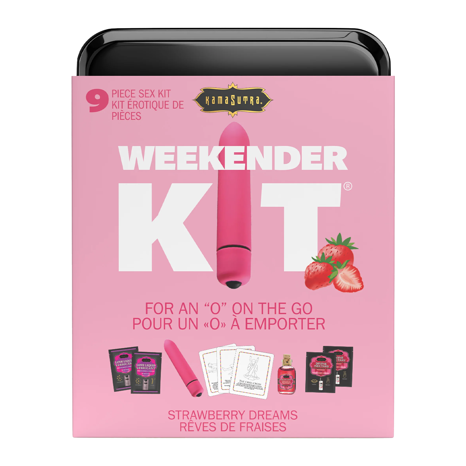 Kama Sutra - Weekender-Kit – Erdbeere - Geschenkset