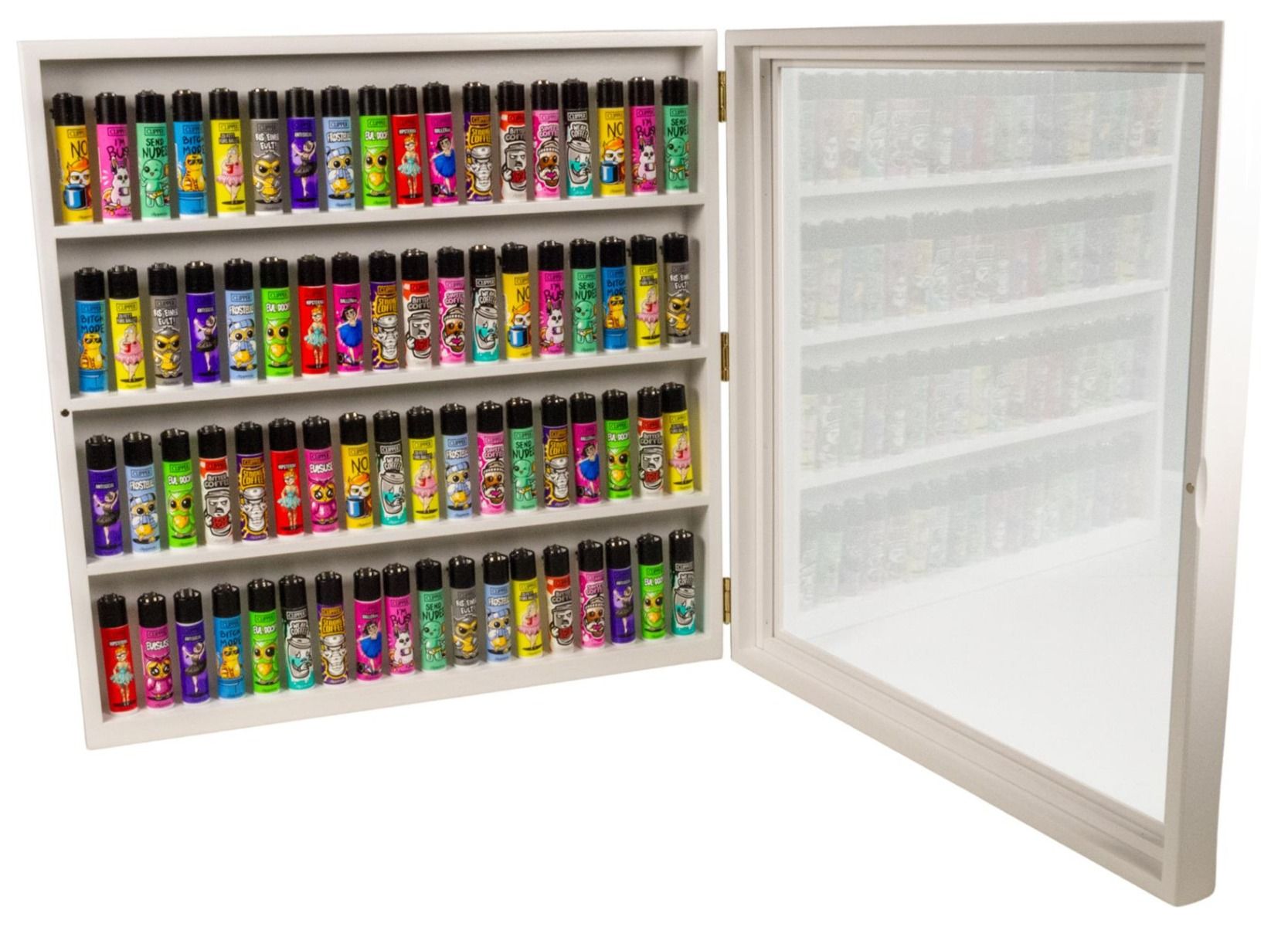 Clipper Vitrine, weiss