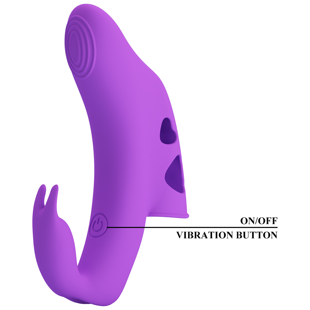 8: Pretty Love – Yenna – Kraftvoller Fingervibrator – Lila