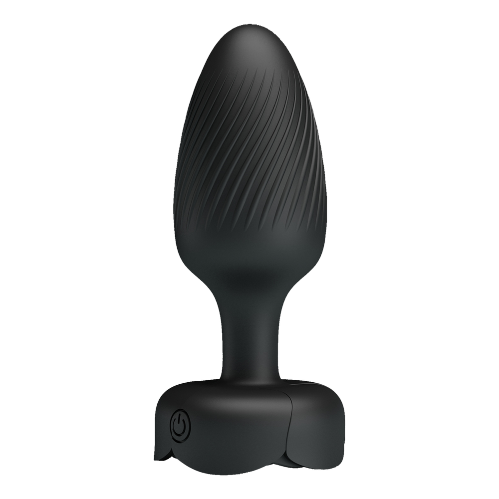 2: Pretty Love – Varian – Farbwechselnder Analplug mit Licht – Schwarz