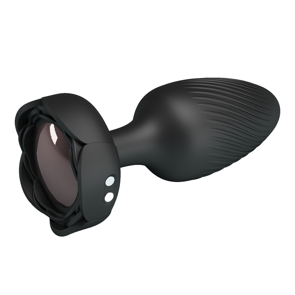 4: Pretty Love – Varian – Farbwechselnder Analplug mit Licht – Schwarz