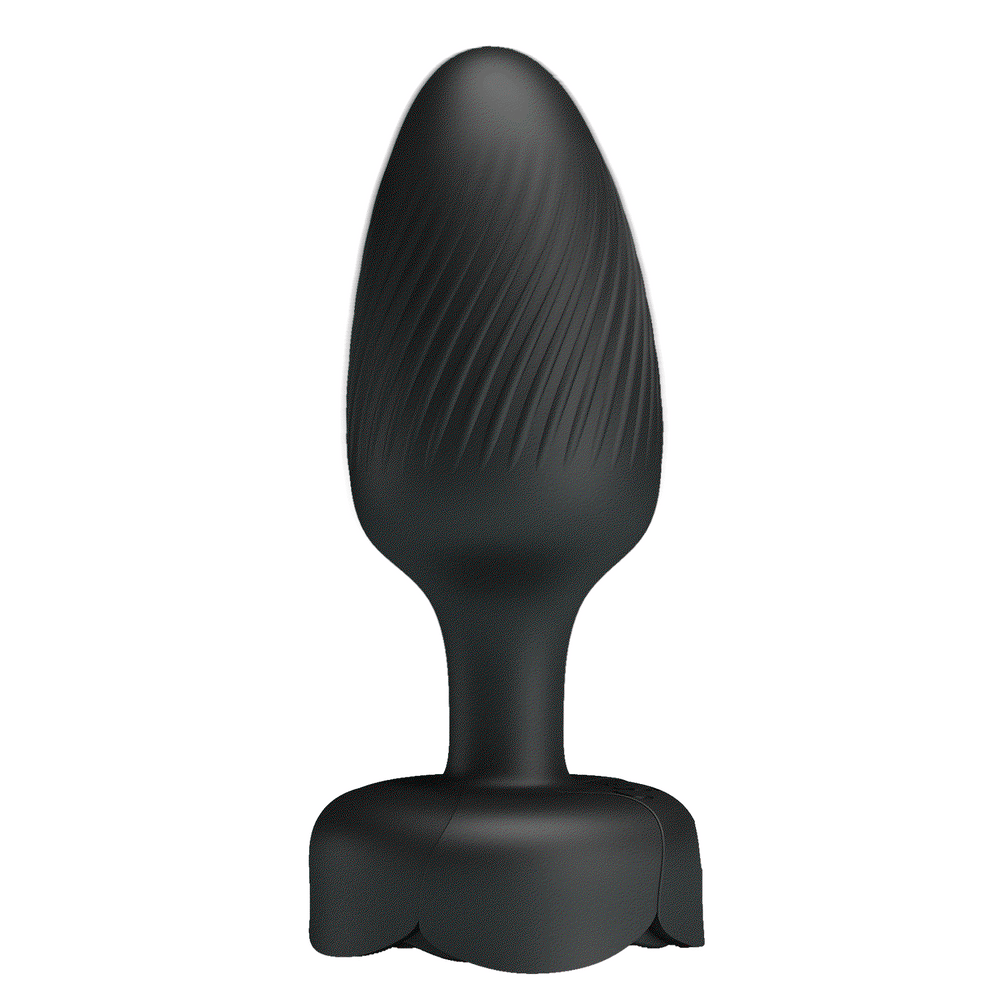 9: Pretty Love – Varian – Farbwechselnder Analplug mit Licht – Schwarz