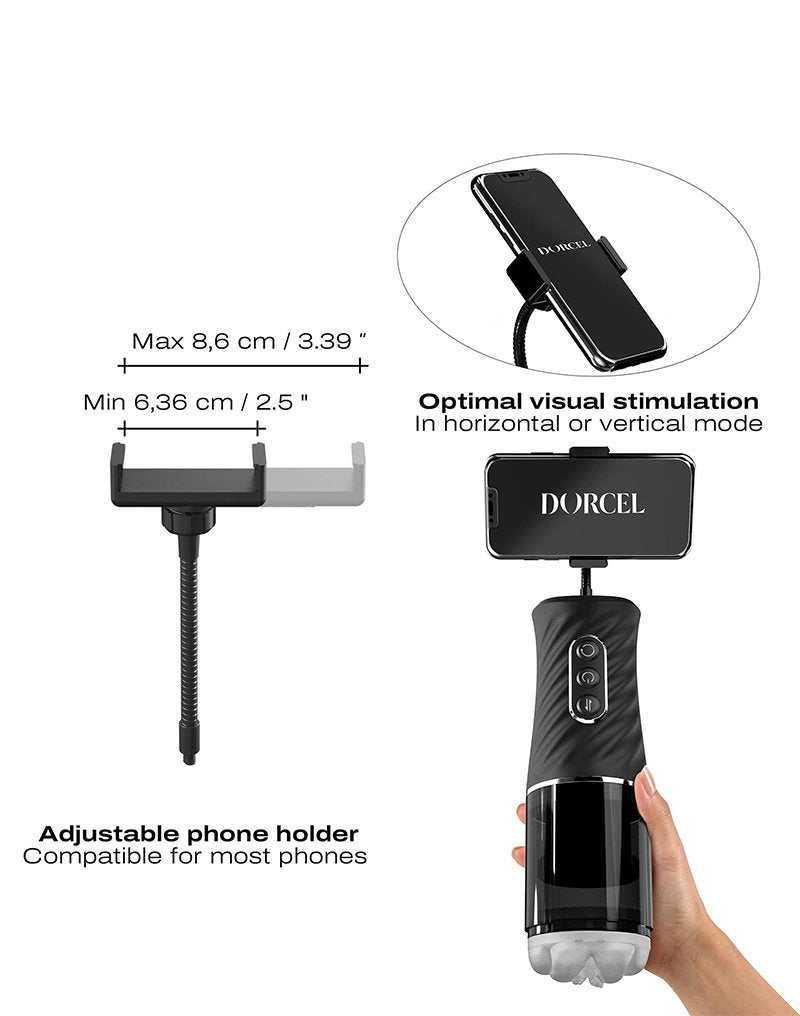 Dorcel - Thrust Blow Pro - Automatischer Stoßmasturbator - Schwarz