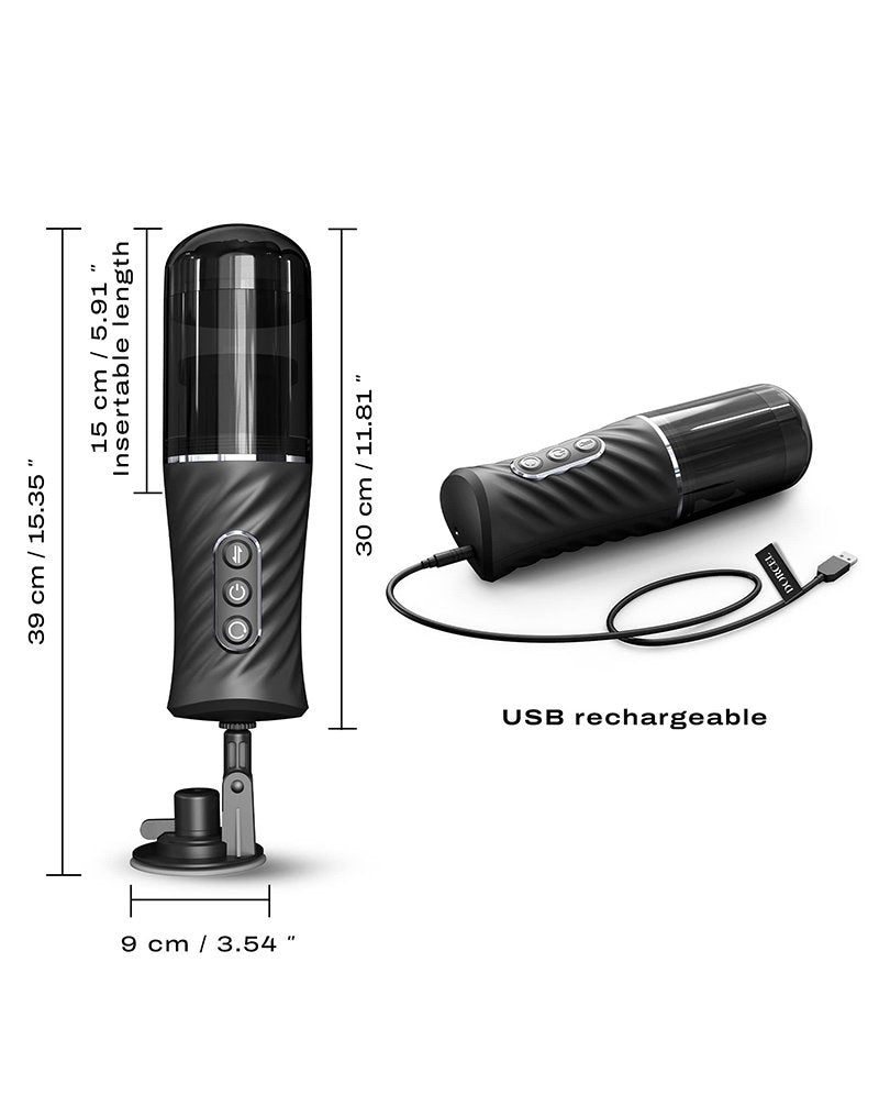 Dorcel - Thrust Blow Pro - Automatischer Stoßmasturbator - Schwarz