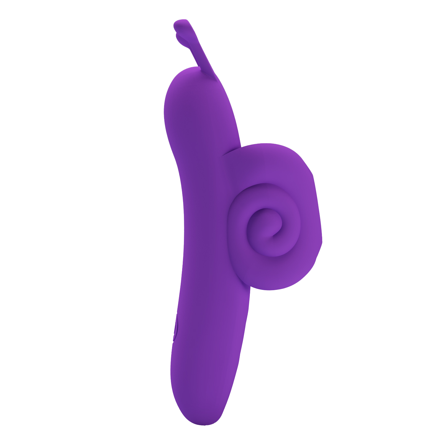 4: Pretty Love - Snail - Kraftvoller Fingervibrator - Lila