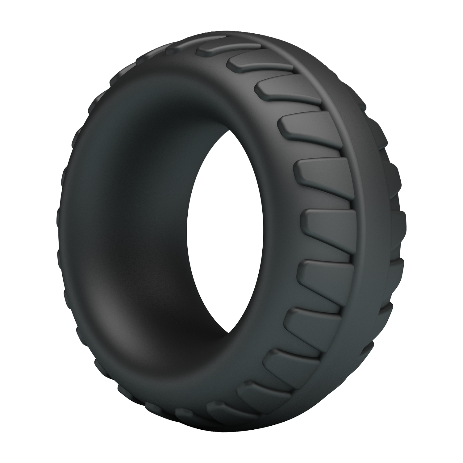 Crazy Bull - Dilson - Superweicher Silikonring - Modell 3 - Schwarz