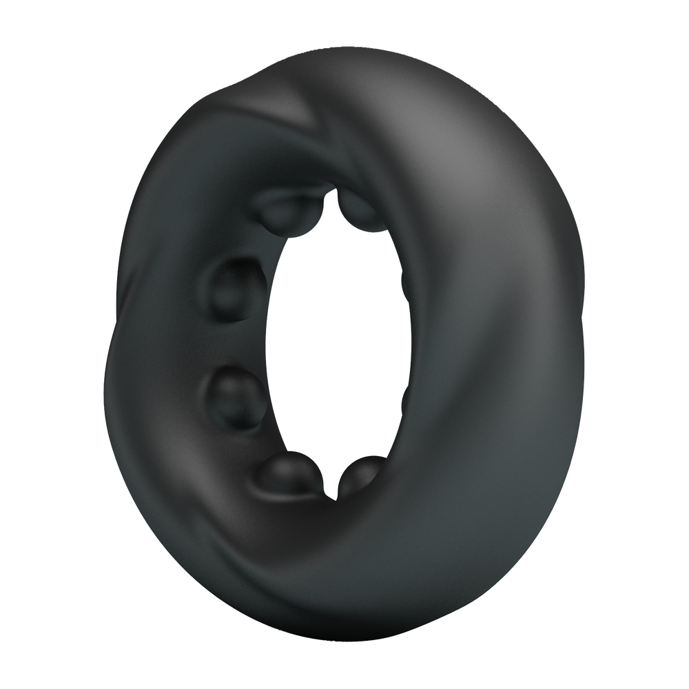 4: Crazy Bull – Daquez – Superweicher Silikonring – Modell 4 – Schwarz