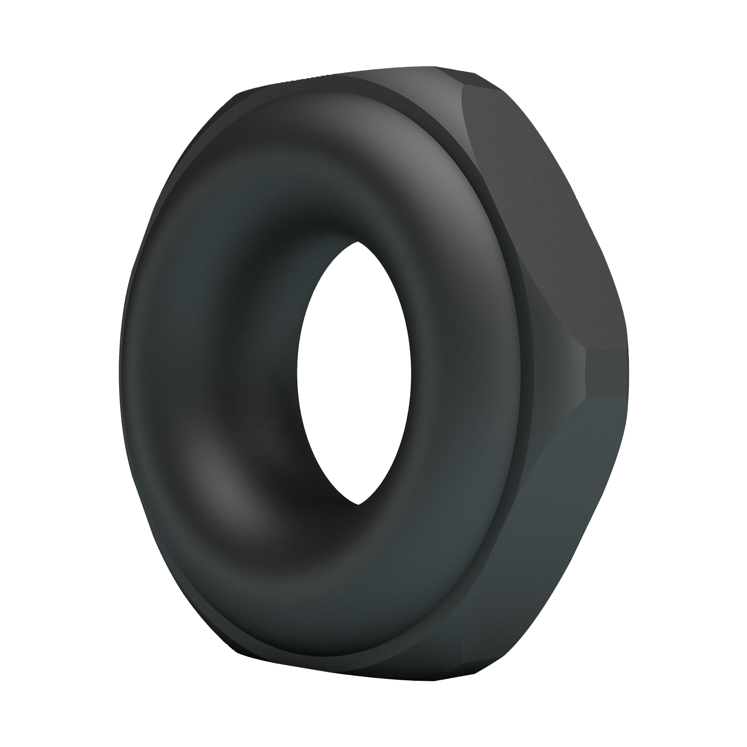 3: Crazy Bull - Jarvius - Superweicher Silikonring - Modell 14 - Schwarz