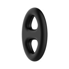 2: Crazy Bull – Superweicher Silikonring – Modell 16 – Schwarz