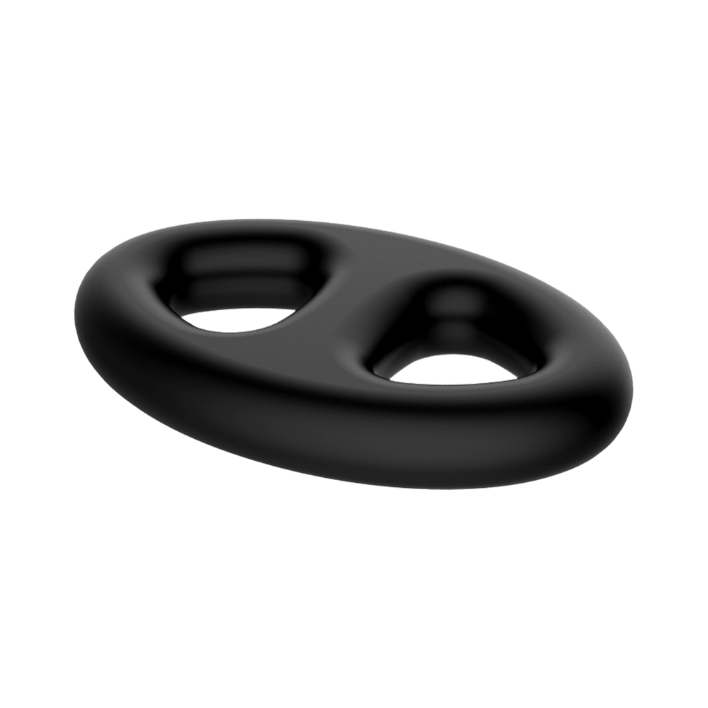 Crazy Bull – Superweicher Silikonring – Modell 16 – Schwarz
