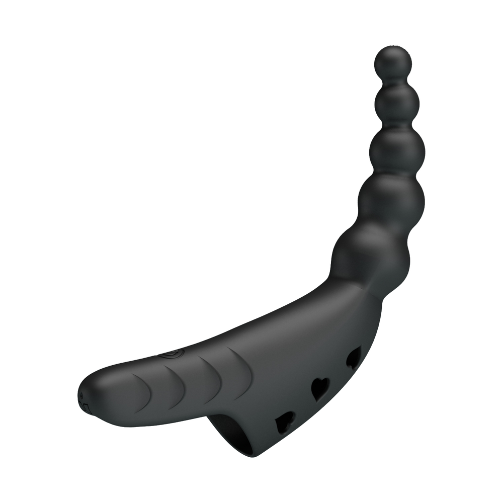 2: Pretty Love - Jordin - Kraftvoller Fingervibrator - Schwarz