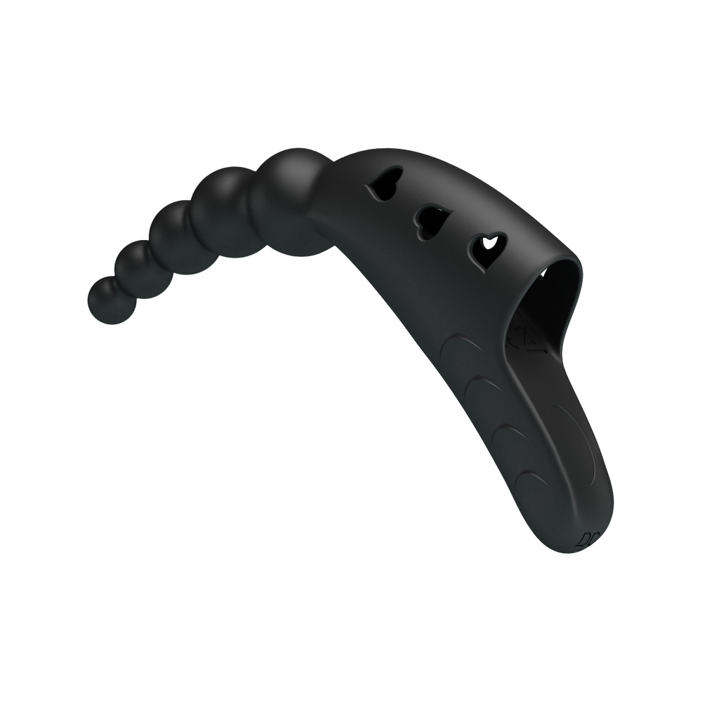 3: Pretty Love - Jordin - Kraftvoller Fingervibrator - Schwarz