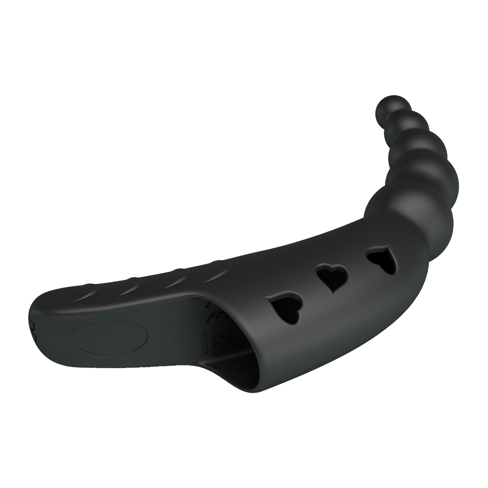5: Pretty Love - Jordin - Kraftvoller Fingervibrator - Schwarz