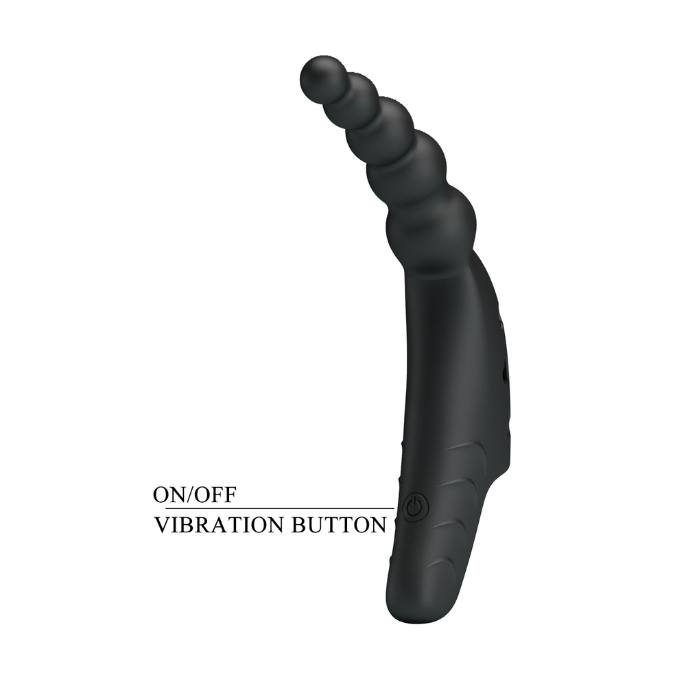 Pretty Love - Jordin - Kraftvoller Fingervibrator - Schwarz