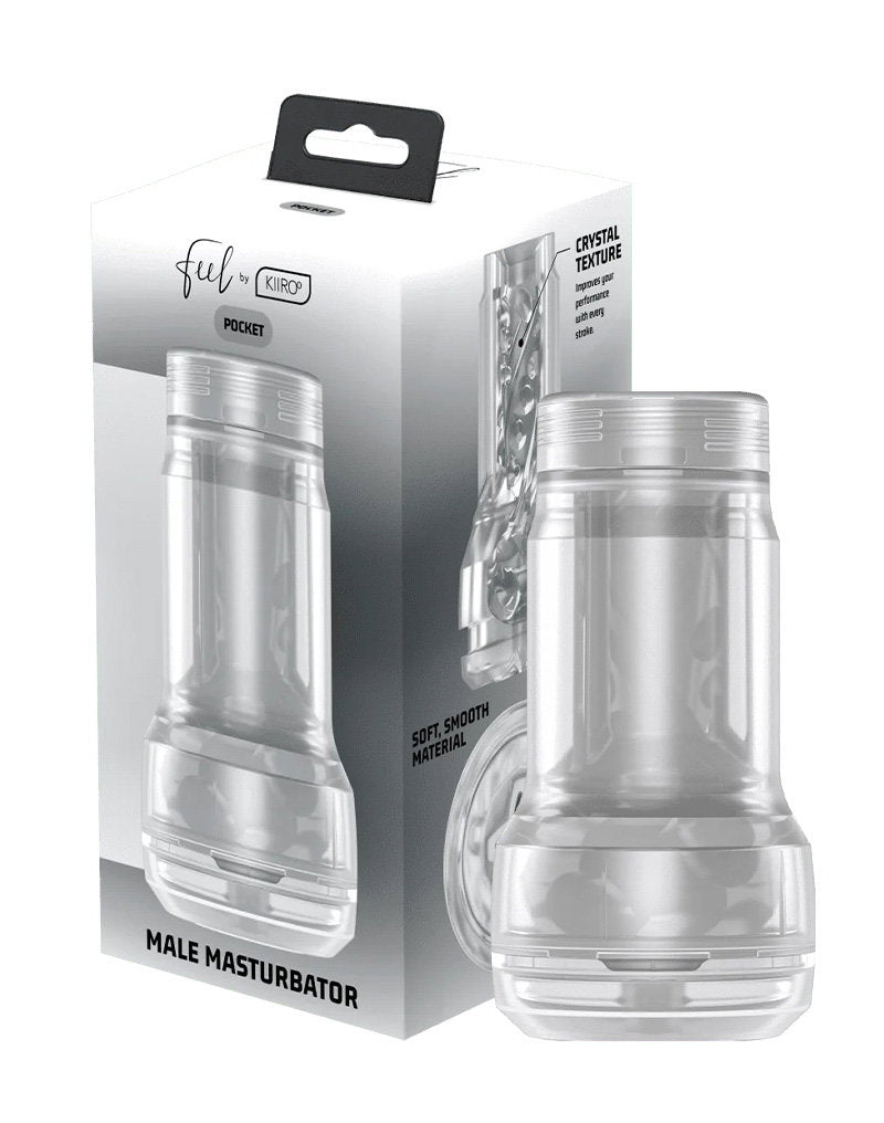 2: KIIROO - Feel Pocket Stroker Crystal - Transparent