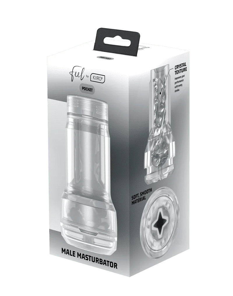 10: KIIROO - Feel Pocket Stroker Crystal - Transparent