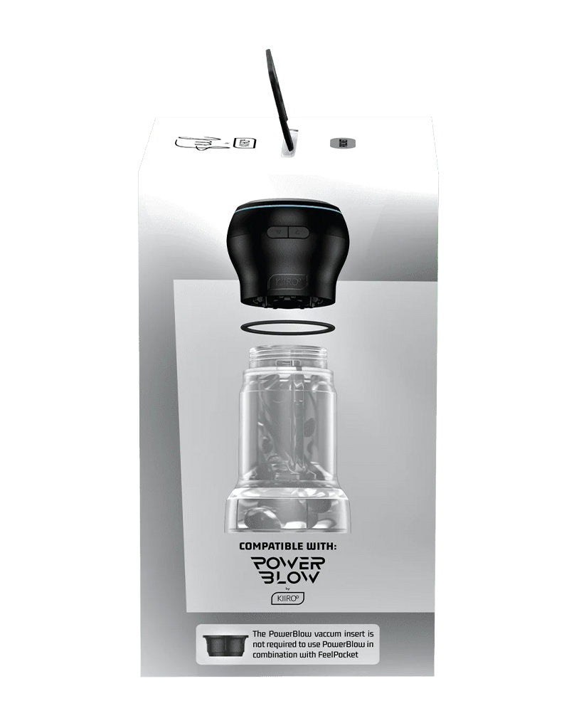 6: KIIROO - Feel Pocket Stroker Crystal - Transparent