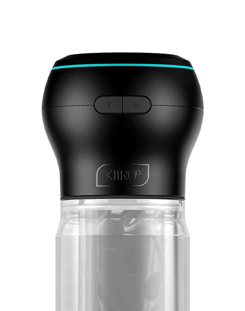 3: KIIROO – Feel Pocket Stroker Crystal + Powerblow Combo – Schwarz/Transparent
