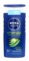 Nivea Men 3in1 Duschgel Energy, 250 ml