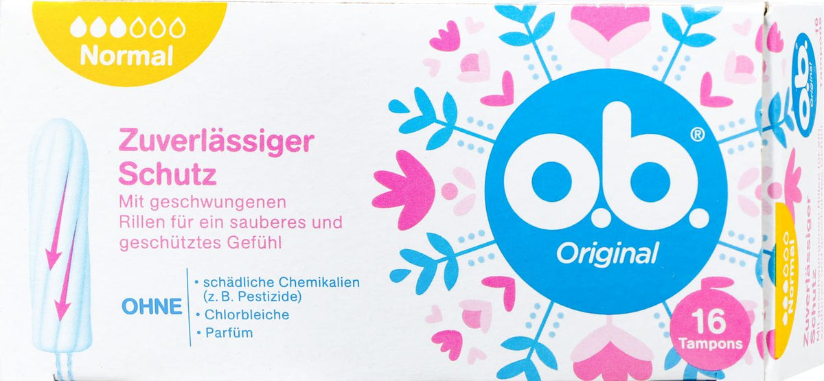 OB Original Normal, 16 er
