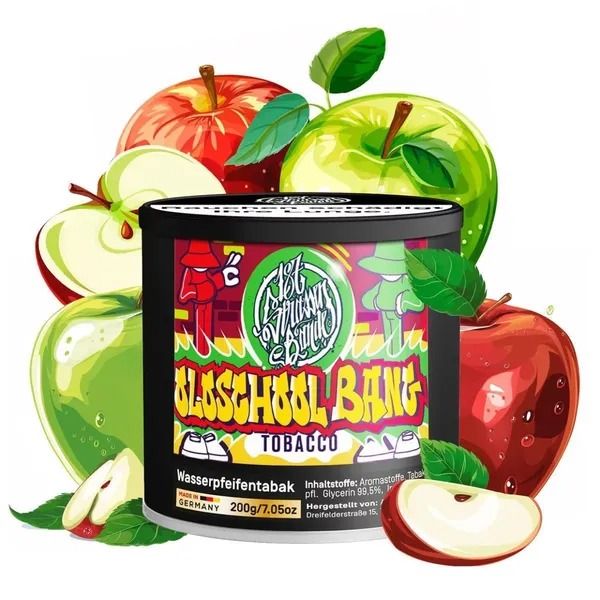 187 Strassenbande Shisha Tabak - Old School Bang 200g