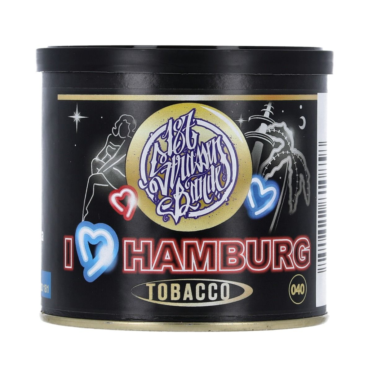 187 Strassenbande Shisha Tabak - #66 I <3 Hamburg 200g