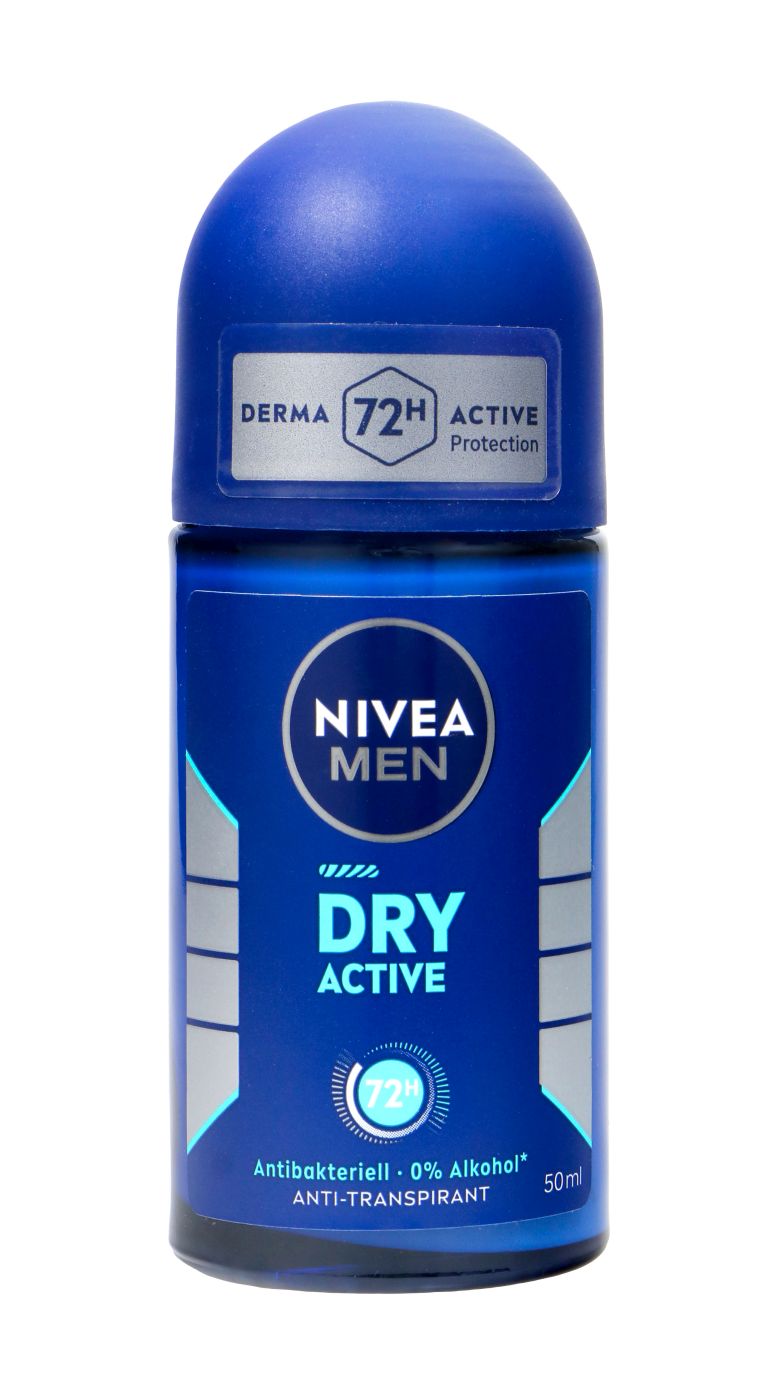 Nivea Men Roll-on Dry Active, 50 ml