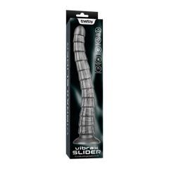 LoveToy - 14,5" King Sized Vibrating Vibrax Slider - Silber